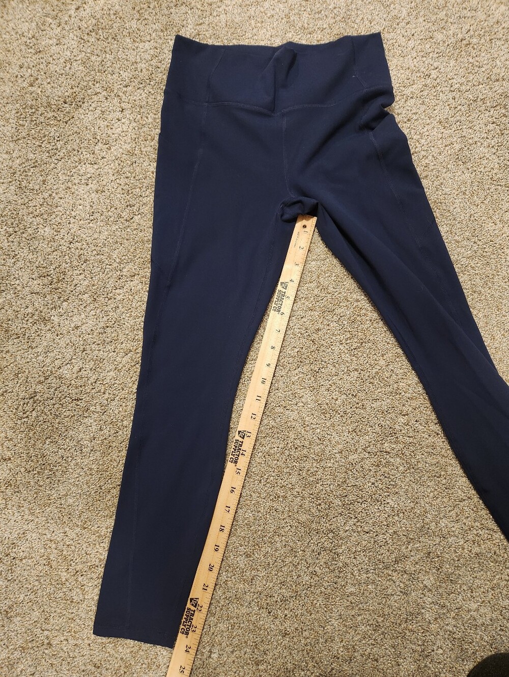 PureLuxe Fabletics Navy Leggings M - Picture 15 of 15